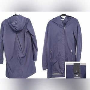 ☔️Lululemon Hooded Rain Jacket – Size 6